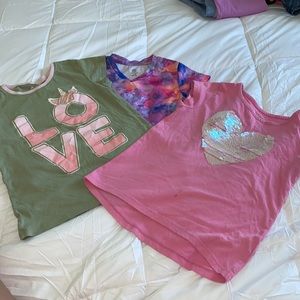 Girls size 7/8 shirts (3pieces)